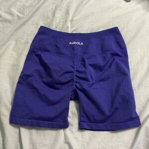 Aurola Purple Shorts